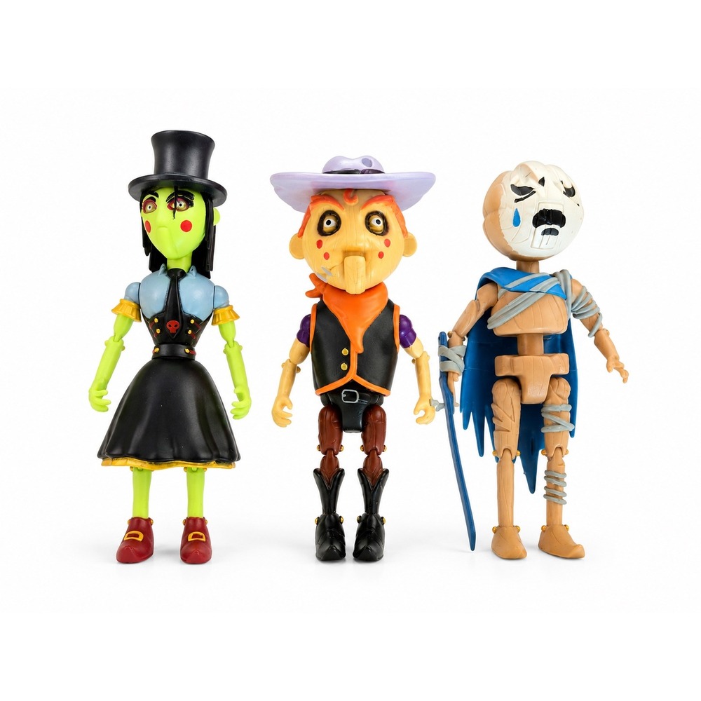 Showdown bandit action figures lot Undertaker Bandit Grieves Phatmojo